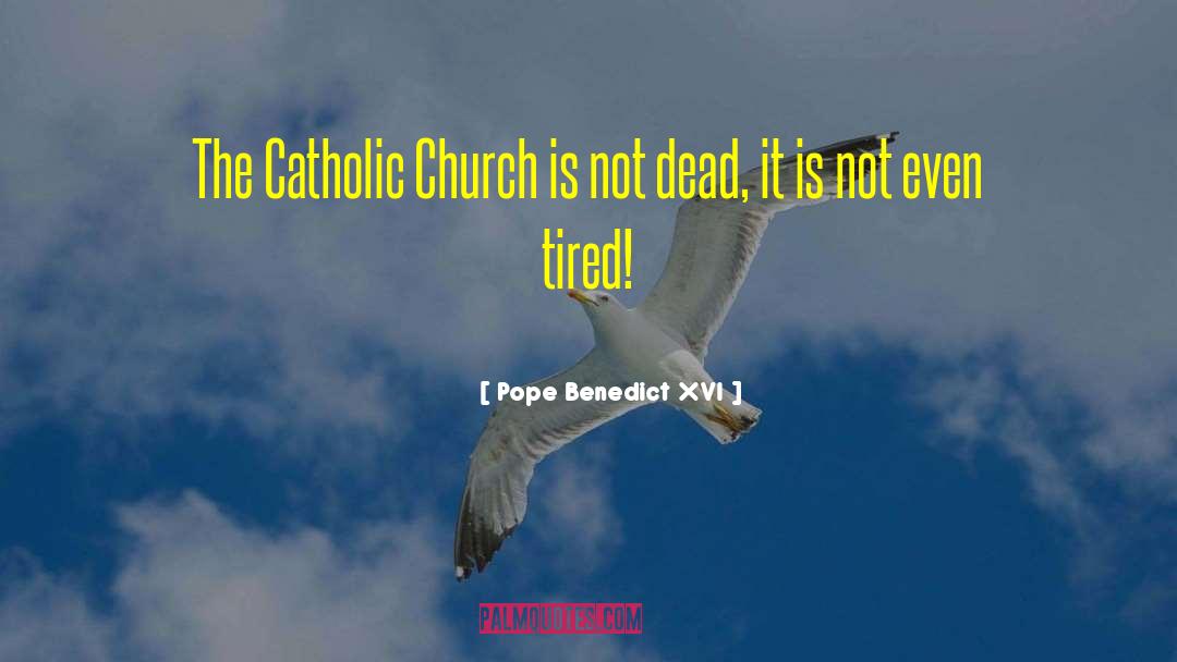 The Catholic Church quotes by Pope Benedict XVI