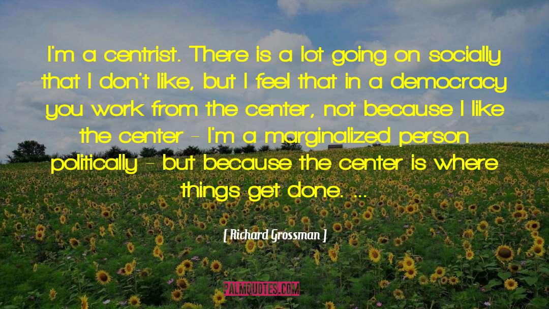 The Center Within quotes by Richard Grossman