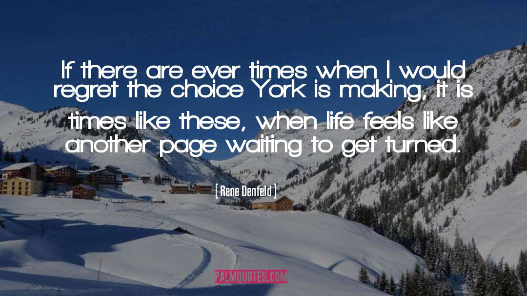 The Choice quotes by Rene Denfeld