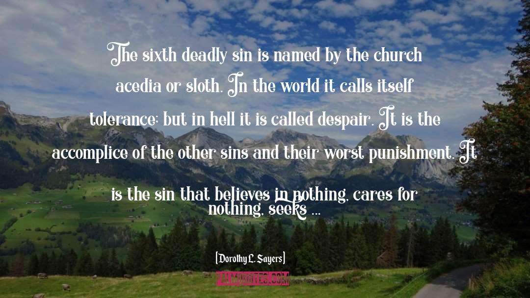 The Church quotes by Dorothy L. Sayers