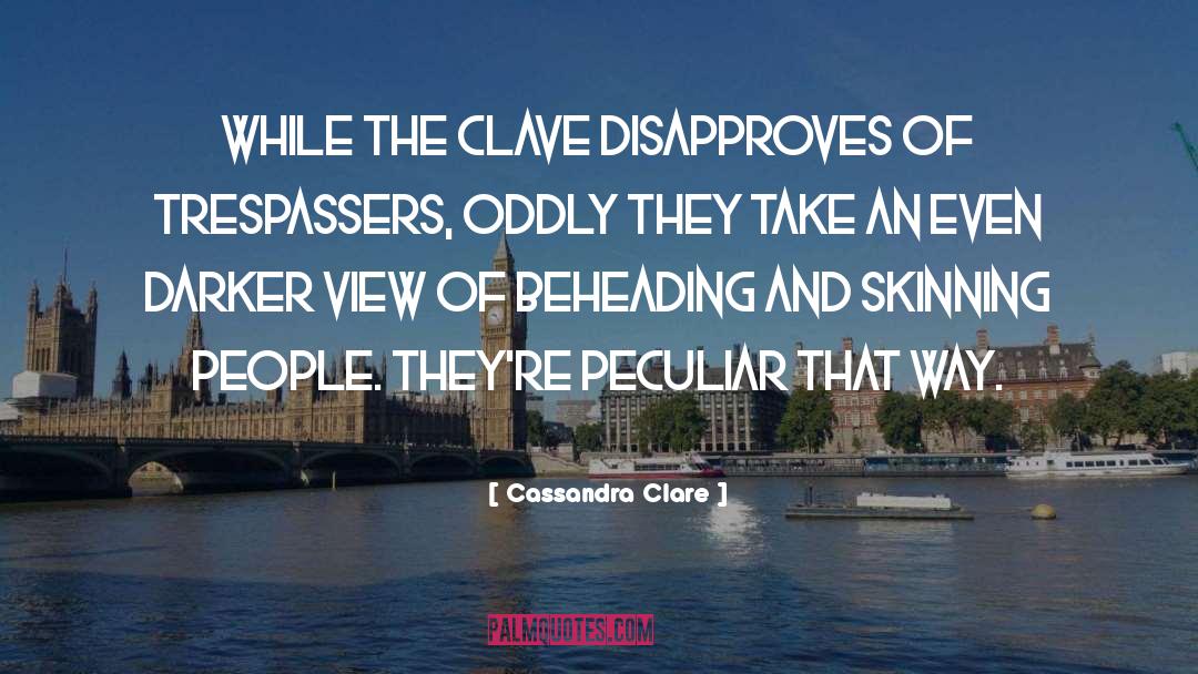 The Clave quotes by Cassandra Clare