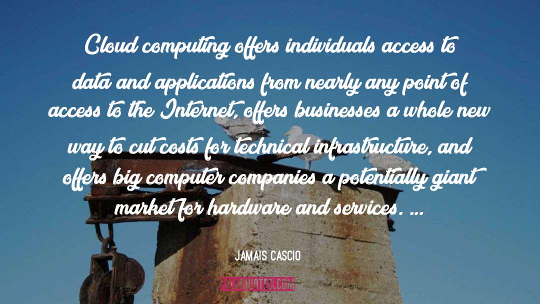 The Cloud Computing quotes by Jamais Cascio