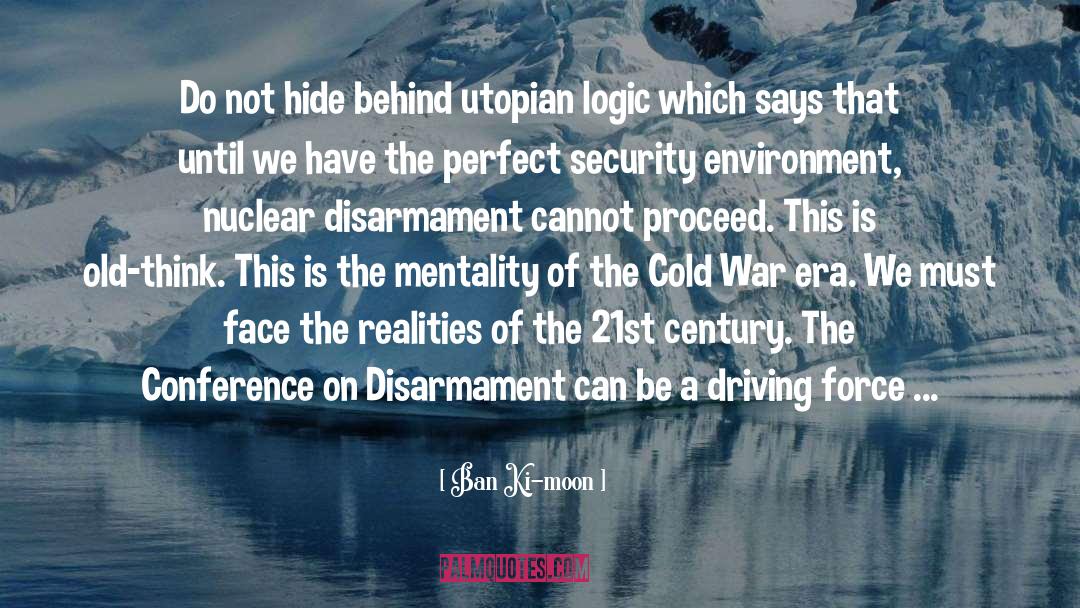 The Cold War quotes by Ban Ki-moon