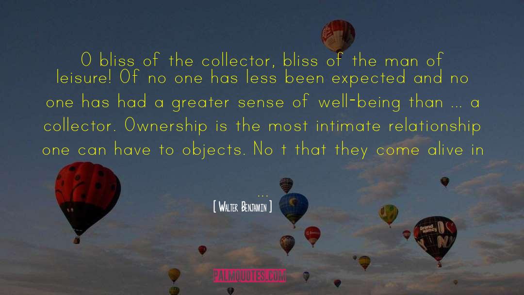 The Collector quotes by Walter Benjamin