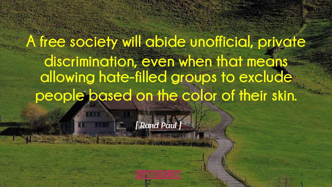 The Color Of Rain quotes by Rand Paul