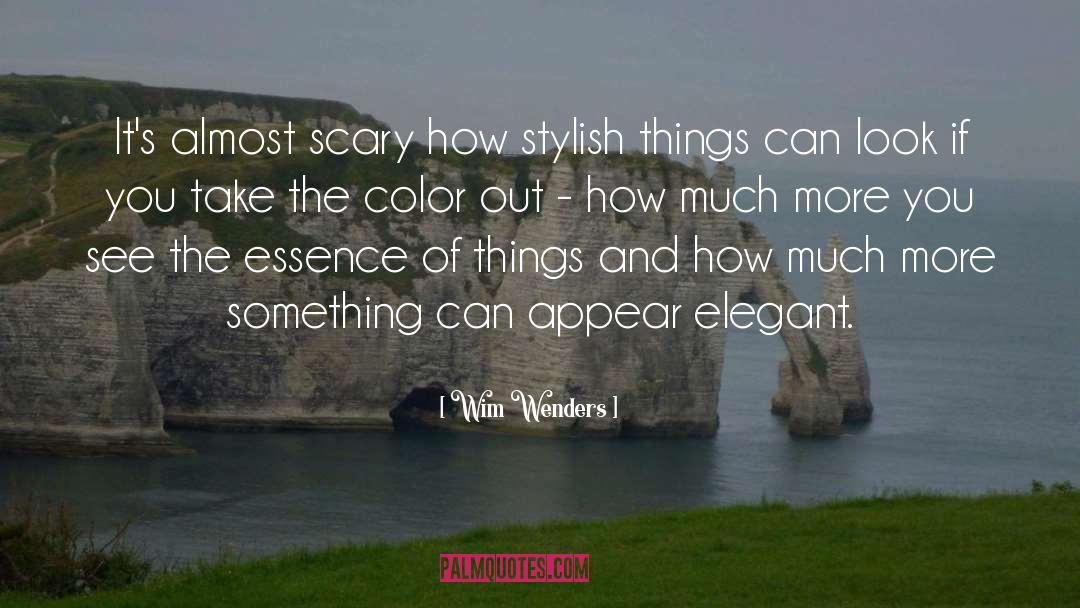 The Color Pink quotes by Wim Wenders