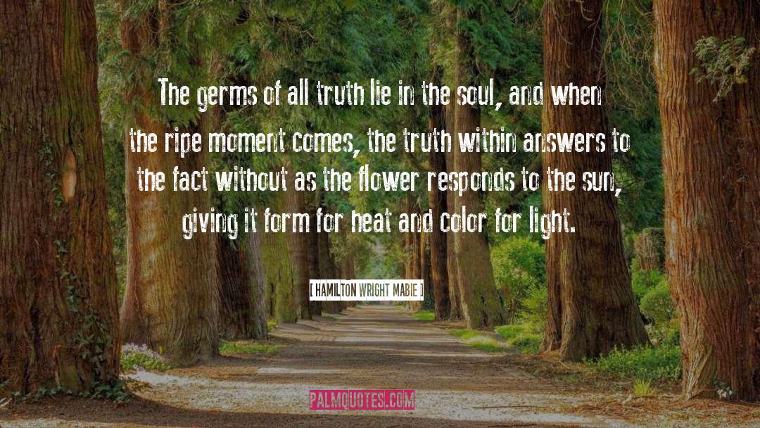 The Color Pink quotes by Hamilton Wright Mabie