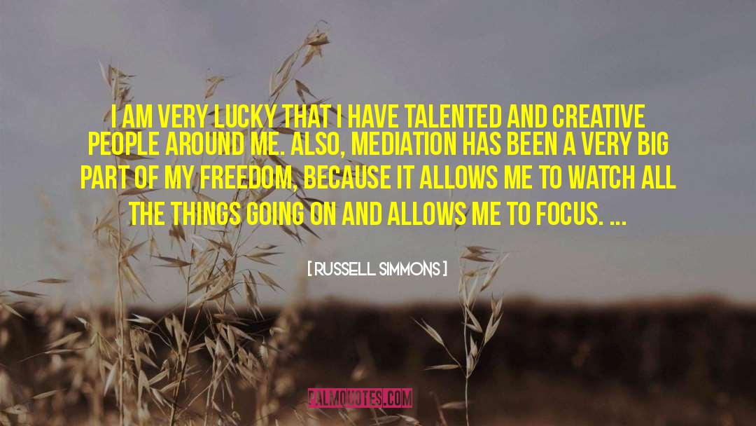The Creative Mind quotes by Russell Simmons