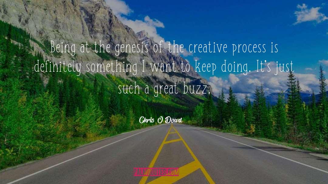 The Creative Process quotes by Chris O'Dowd