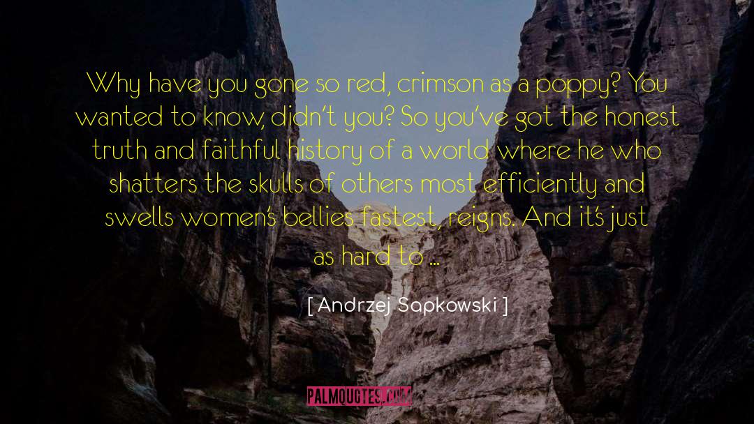 The Crimson Hand quotes by Andrzej Sapkowski