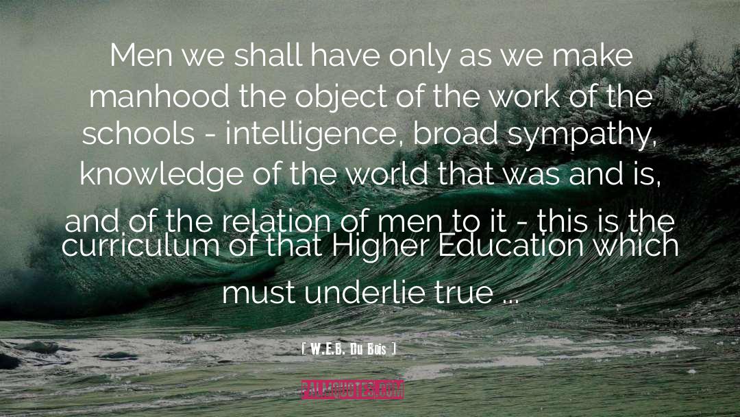 The Curriculum quotes by W.E.B. Du Bois