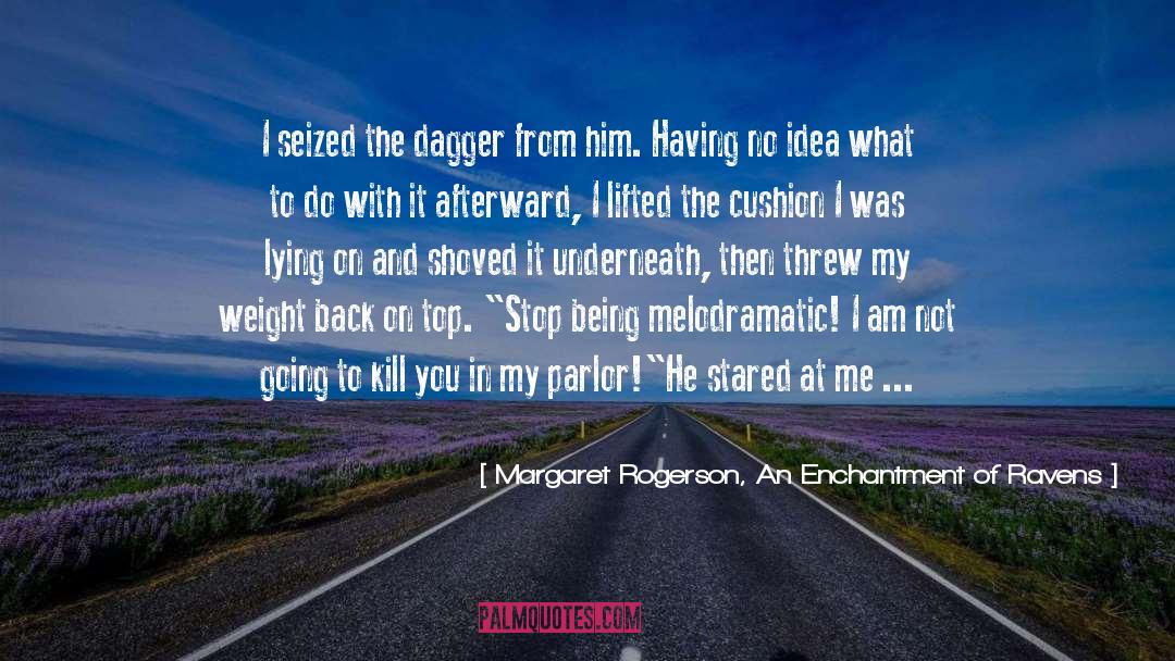 The Cushion In The Road quotes by Margaret Rogerson, An Enchantment Of Ravens
