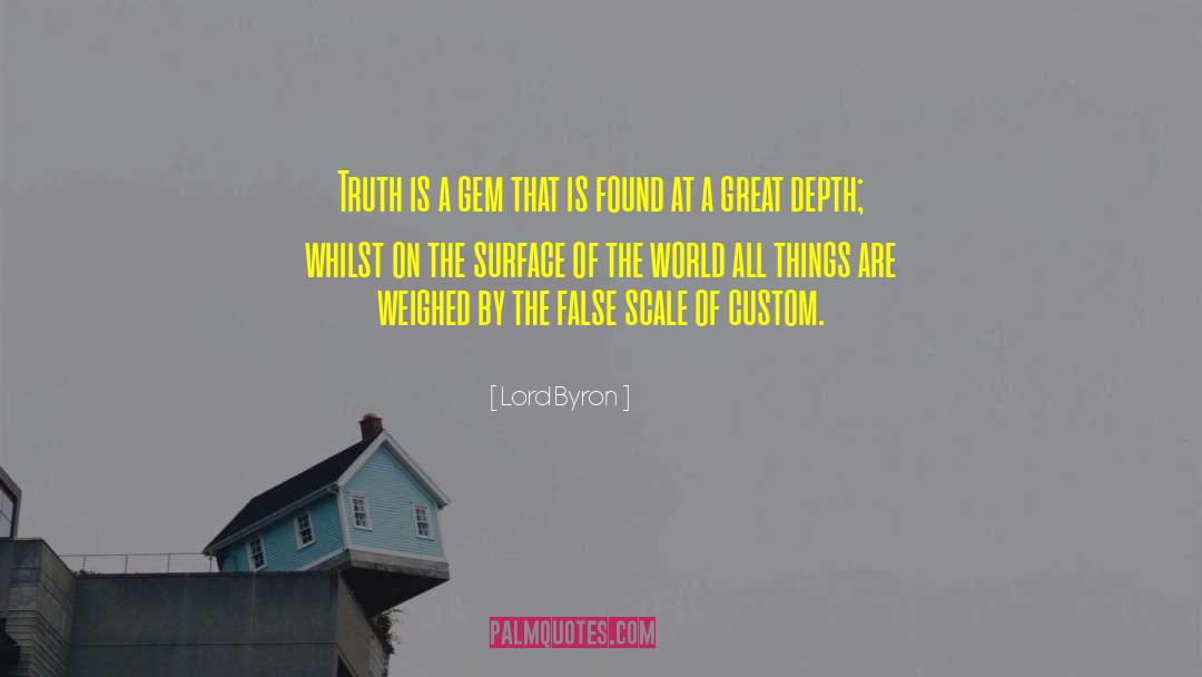 The Custom House quotes by Lord Byron