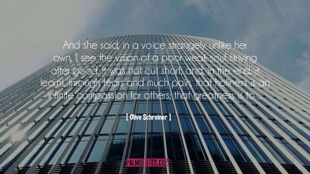 The Cut Ups quotes by Olive Schreiner