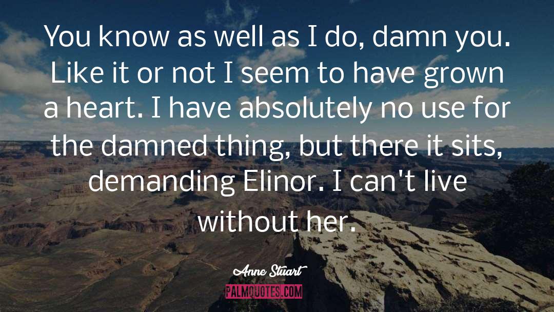 The Damned quotes by Anne Stuart