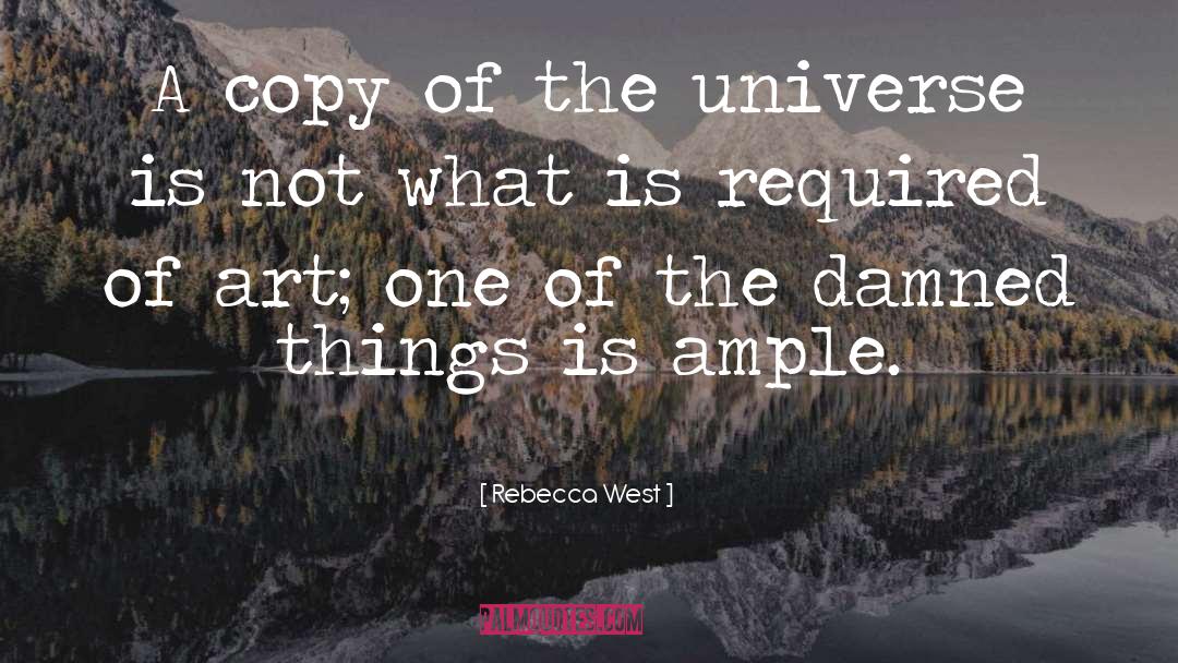 The Damned quotes by Rebecca West