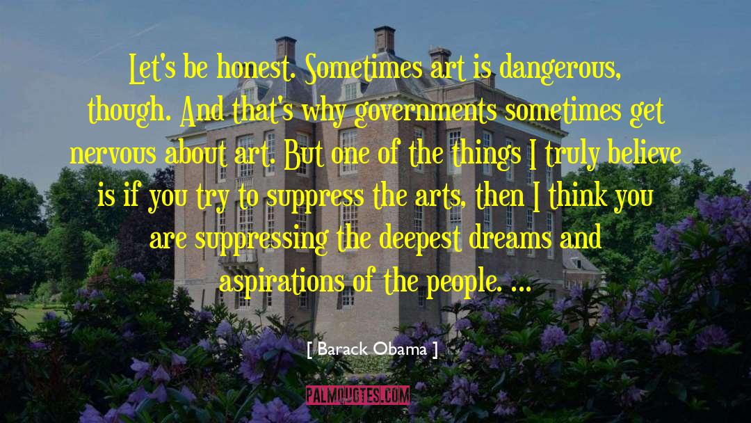 The Dangerous Art Of Blending In quotes by Barack Obama