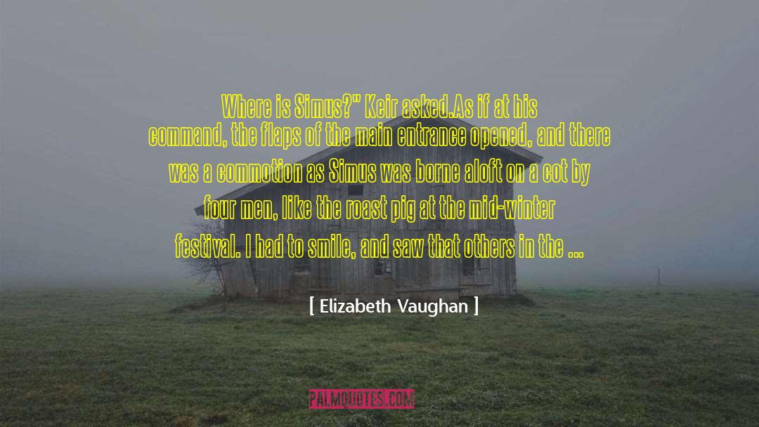 The Dark Divide quotes by Elizabeth Vaughan