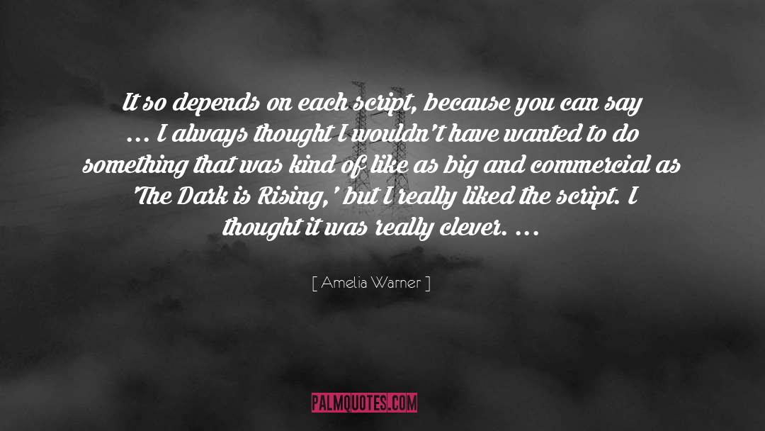 The Dark Is Rising quotes by Amelia Warner