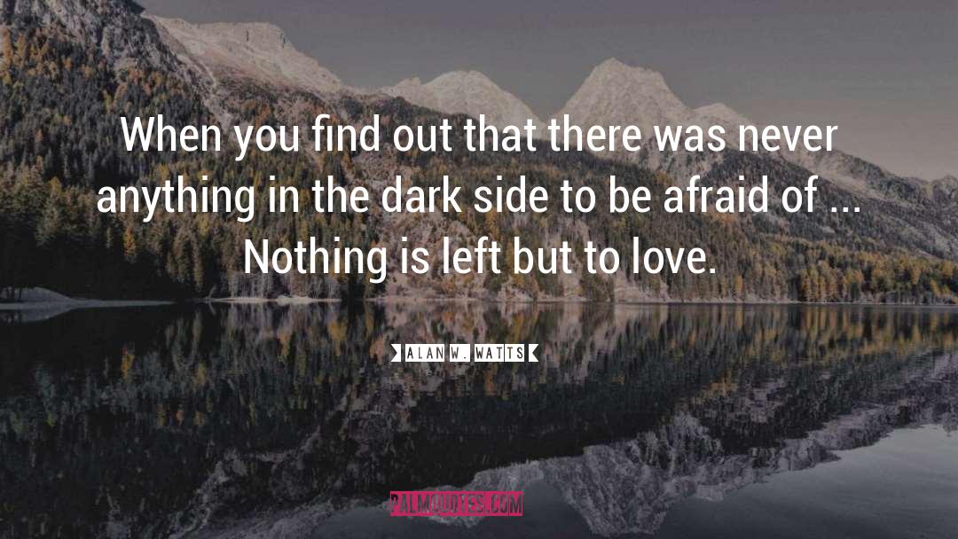 The Dark Side quotes by Alan W. Watts