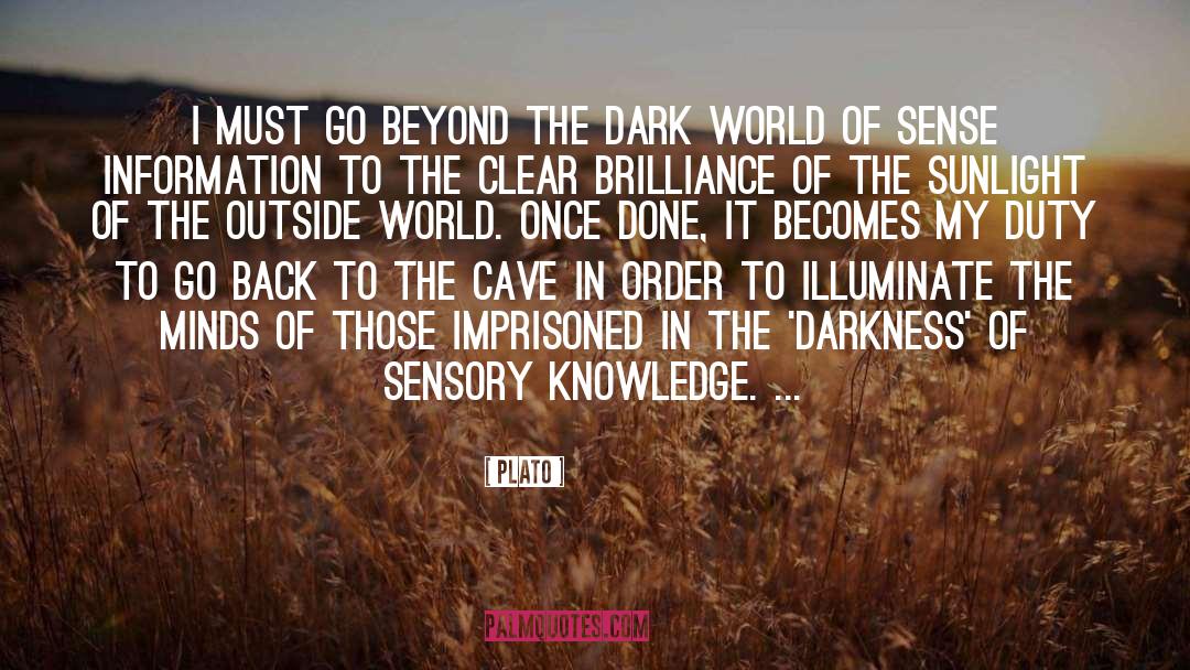 The Dark World quotes by Plato