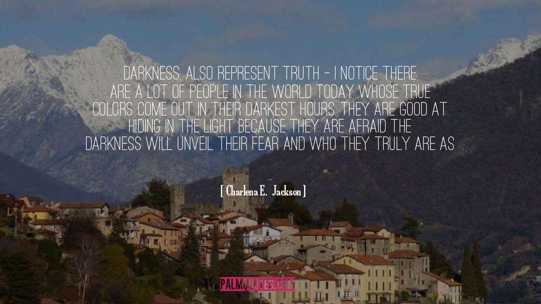 The Darkest Kiss quotes by Charlena E.  Jackson