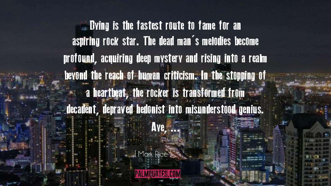 The Dead Isle quotes by Mark Rice