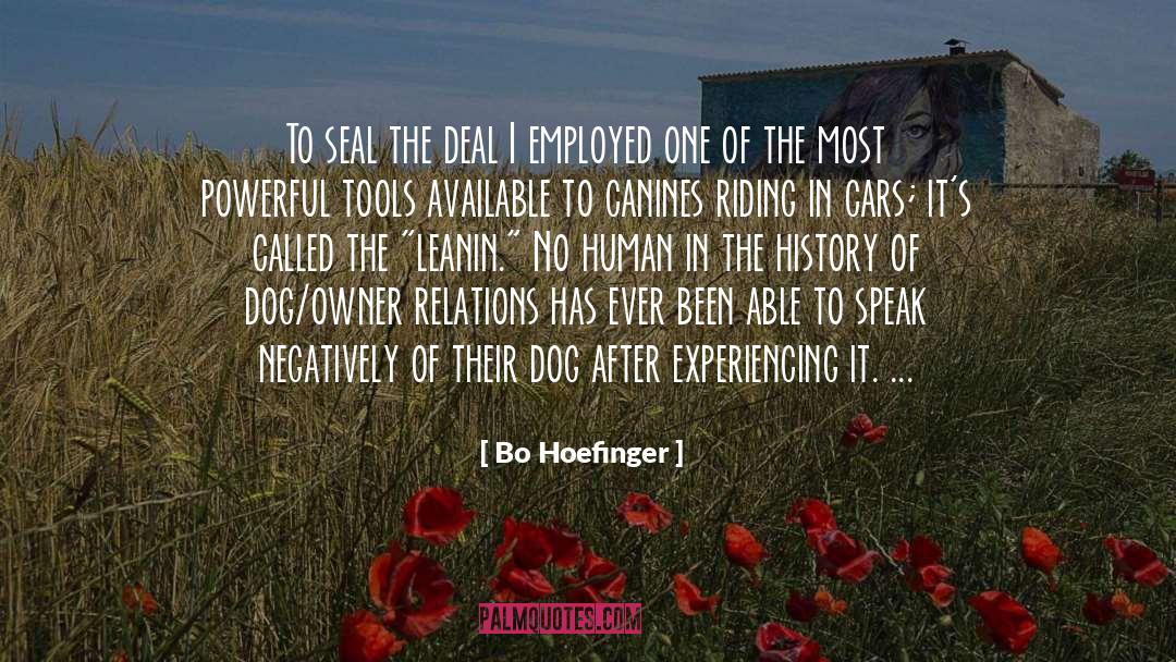 The Deal quotes by Bo Hoefinger