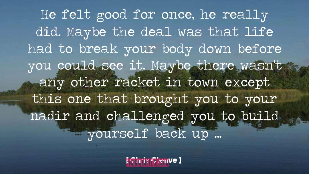 The Deal quotes by Chris Cleave