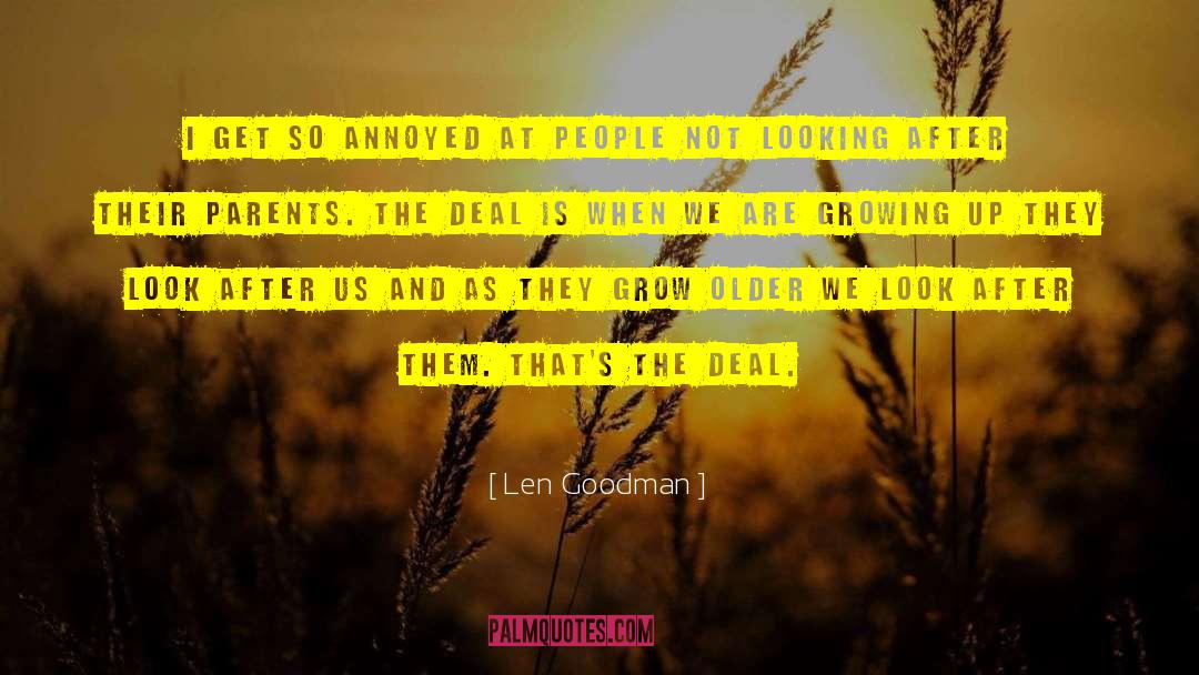 The Deal quotes by Len Goodman