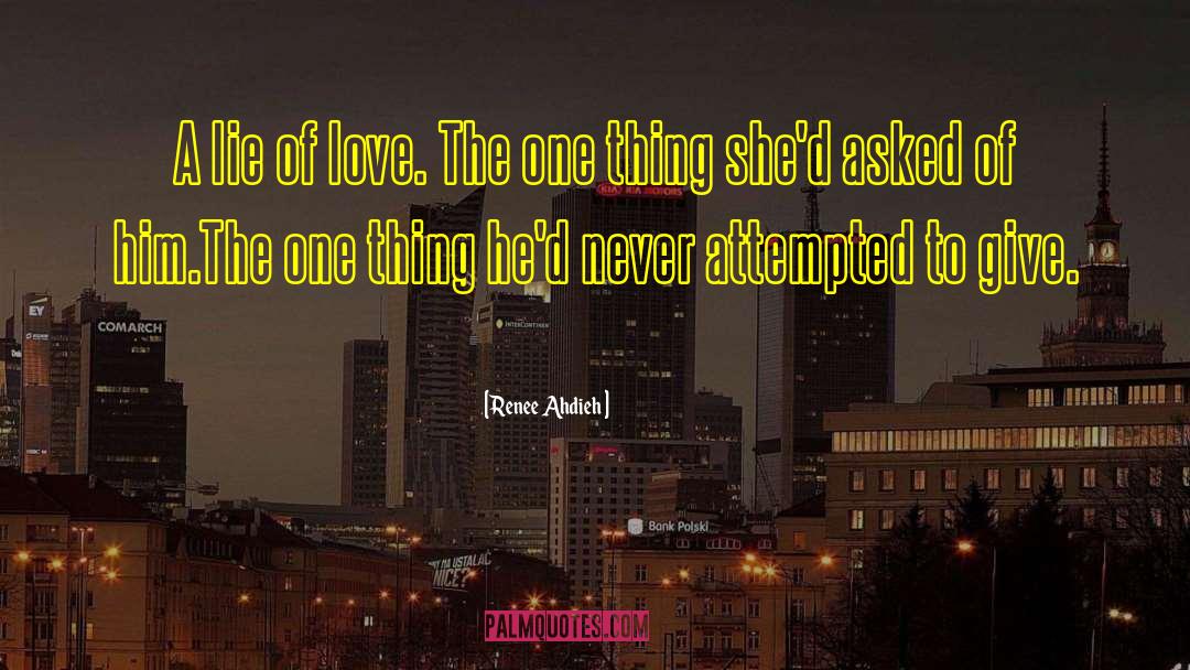 The Death Of A Love One quotes by Renee Ahdieh
