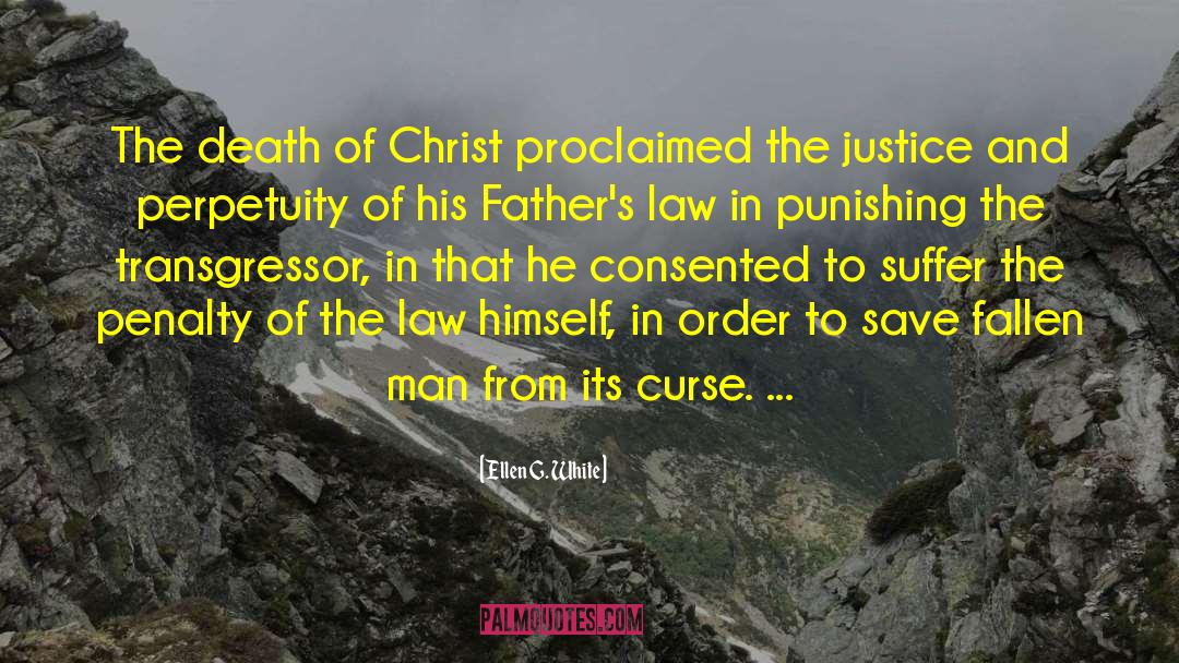 The Death Of Christ quotes by Ellen G. White