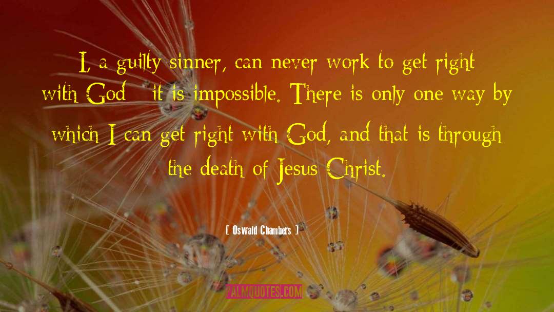 The Death Of Jesus quotes by Oswald Chambers