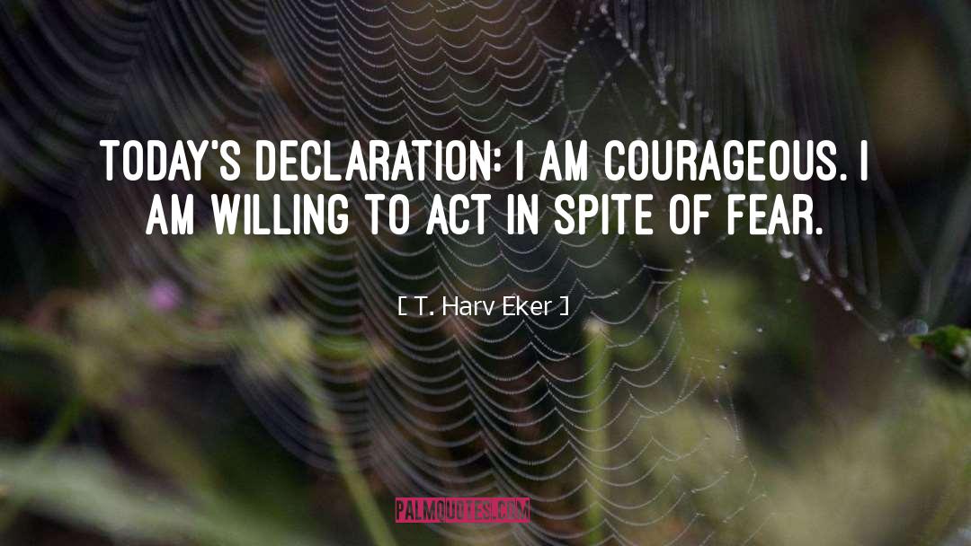 The Declaration quotes by T. Harv Eker