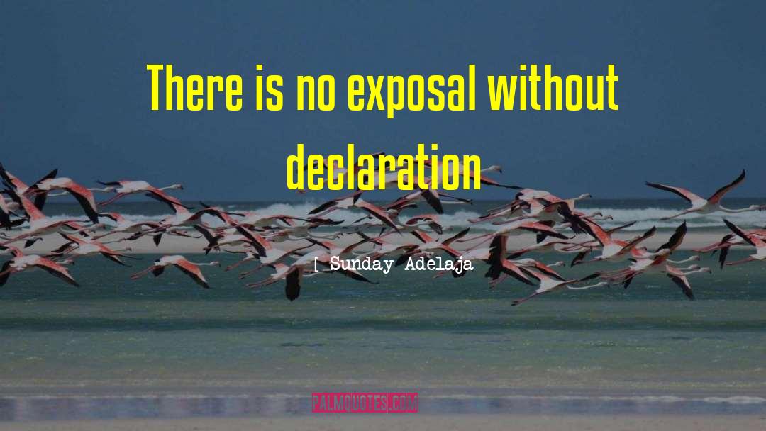 The Declaration quotes by Sunday Adelaja