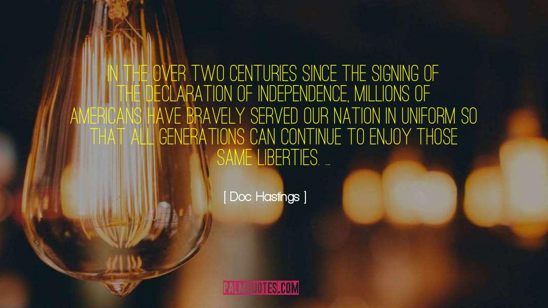The Declaration quotes by Doc Hastings