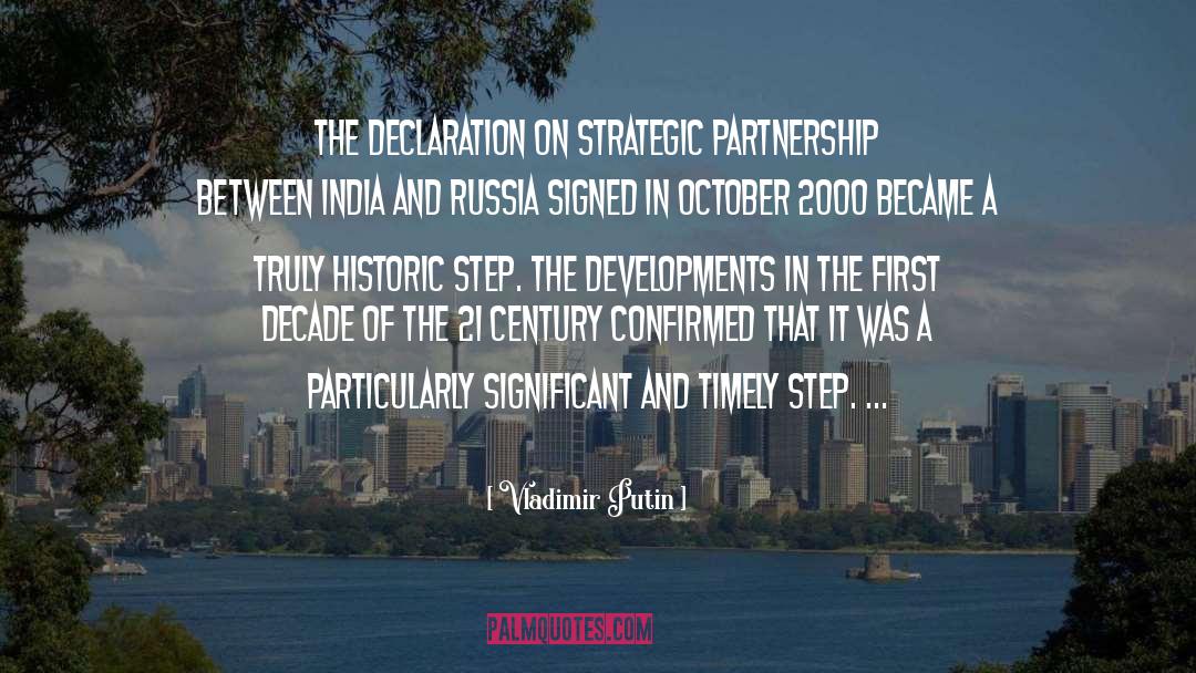The Declaration quotes by Vladimir Putin