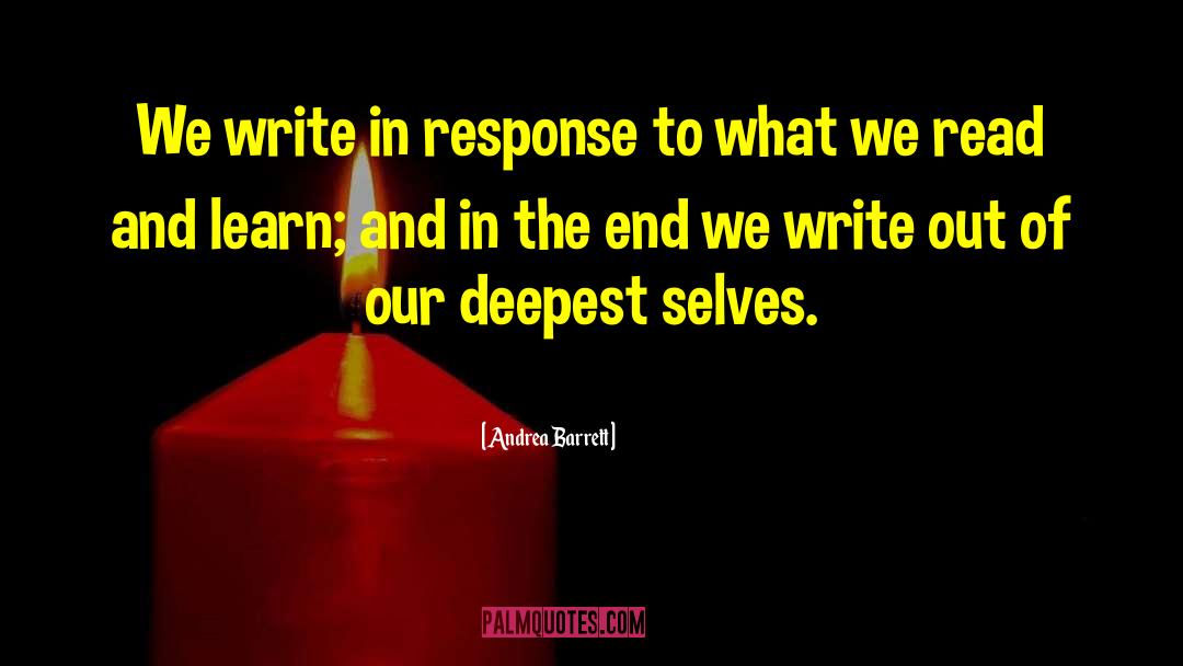 The Deepest Well quotes by Andrea Barrett