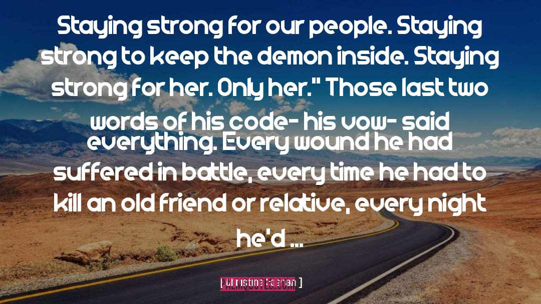 The Demon Inside quotes by Christine Feehan