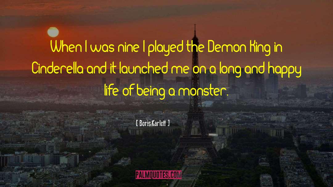 The Demon Inside quotes by Boris Karloff