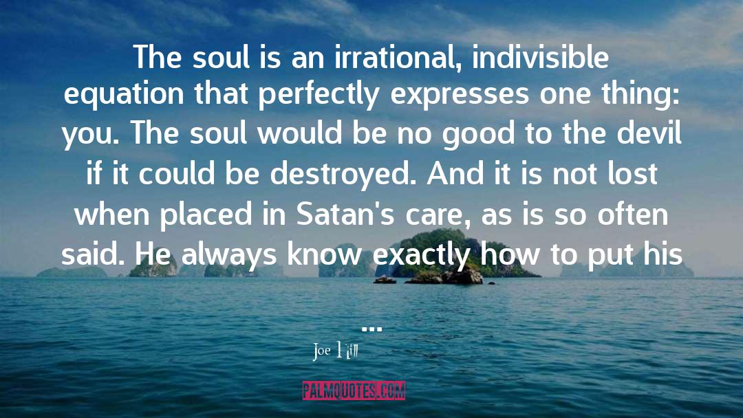 The Devil Good Salvation quotes by Joe Hill