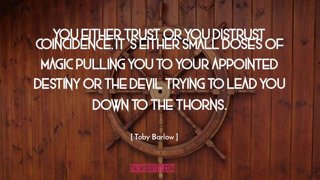 The Devil S Chaplain quotes by Toby Barlow