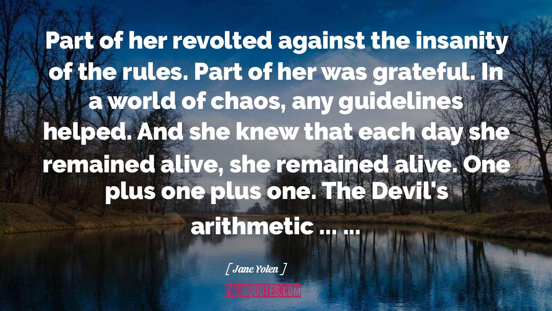 The Devil's Arithmetic Memorable quotes by Jane Yolen