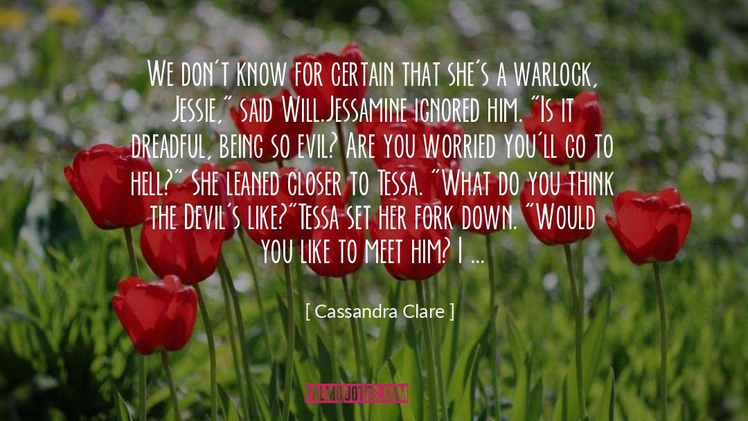 The Devils Curse Novels quotes by Cassandra Clare