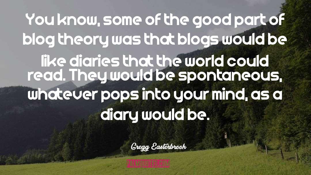 The Diary Of The Rose quotes by Gregg Easterbrook