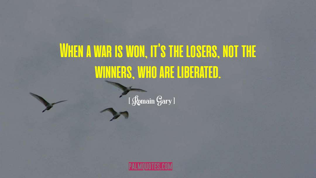 The Difference Between Winners And Losers quotes by Romain Gary