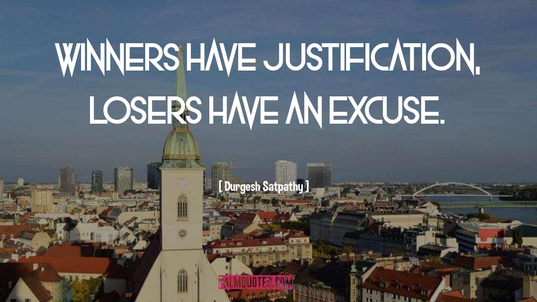 The Difference Between Winners And Losers quotes by Durgesh Satpathy