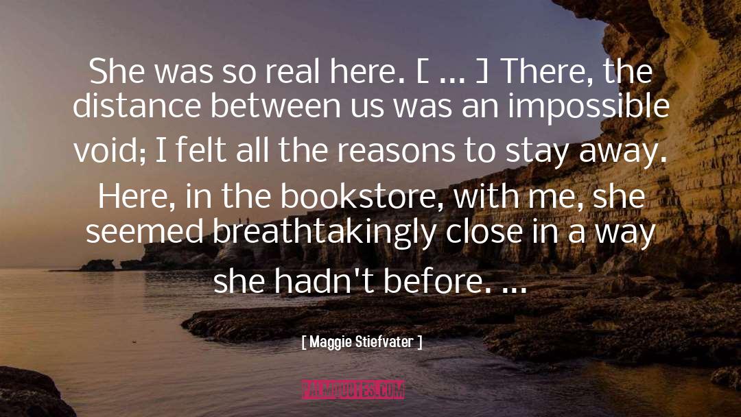 The Distance Between Us quotes by Maggie Stiefvater