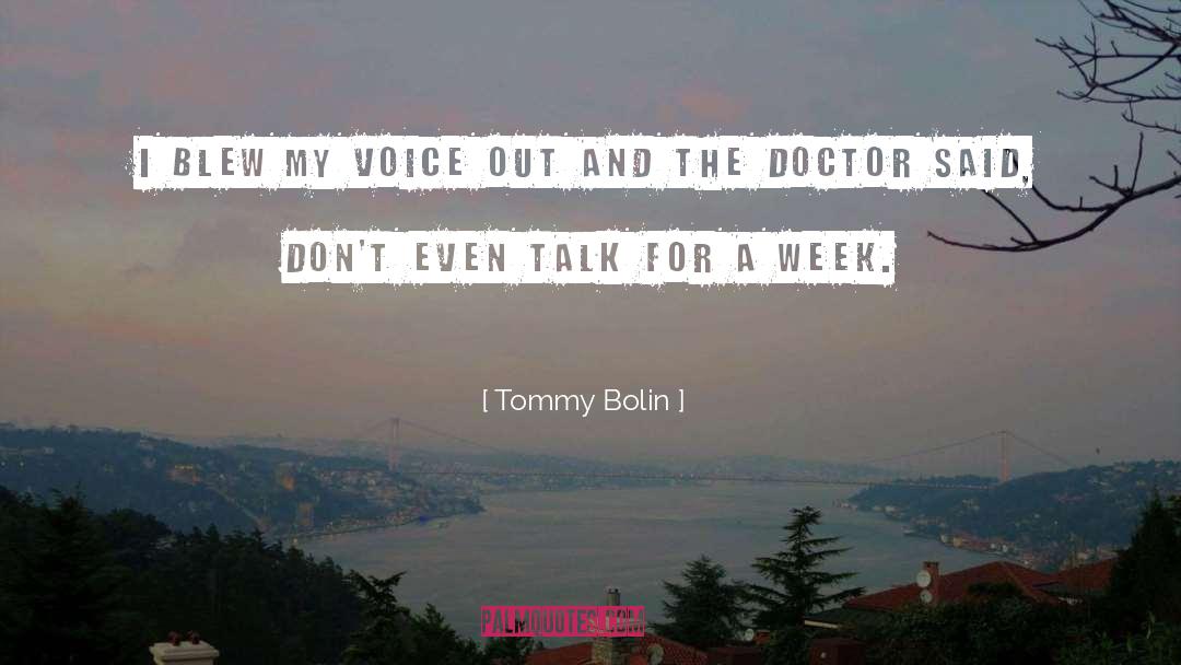 The Doctor And The Rabbi quotes by Tommy Bolin