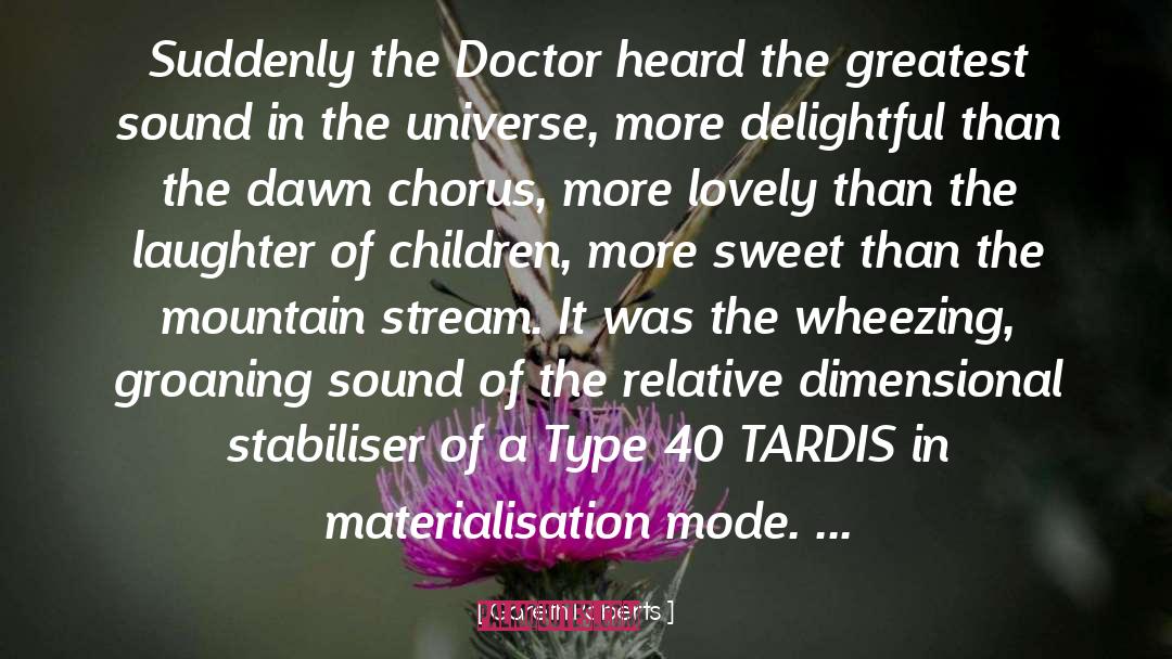The Doctor quotes by Gareth Roberts